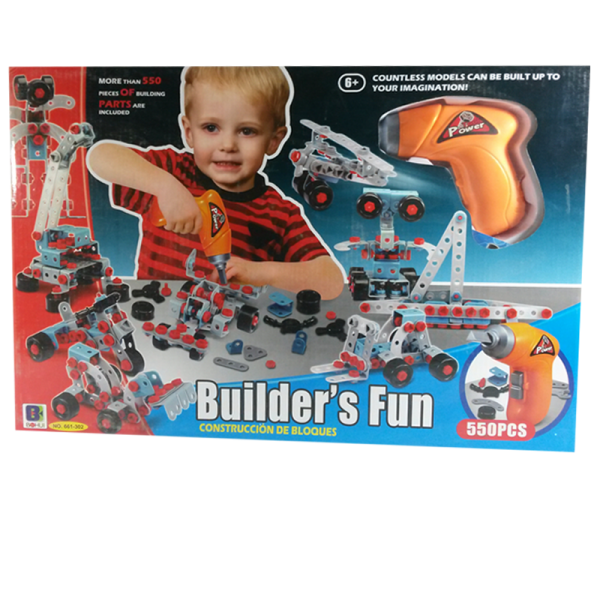 Builders Fun 550pc