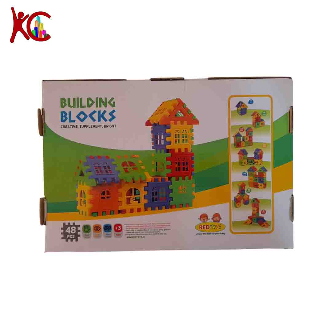 بلوک های خانه سازی (48 قطعه)