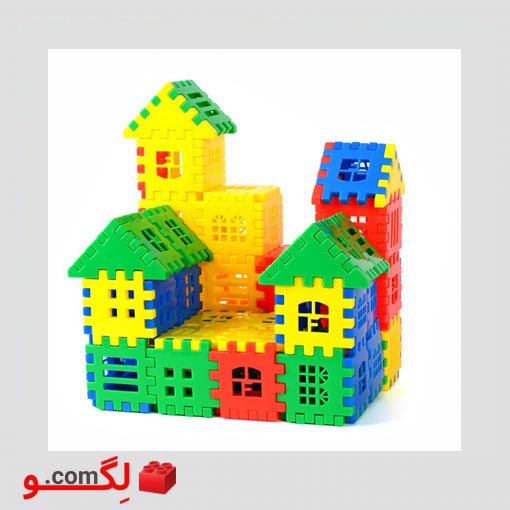 بلوک های خانه سازی 48 قطعه