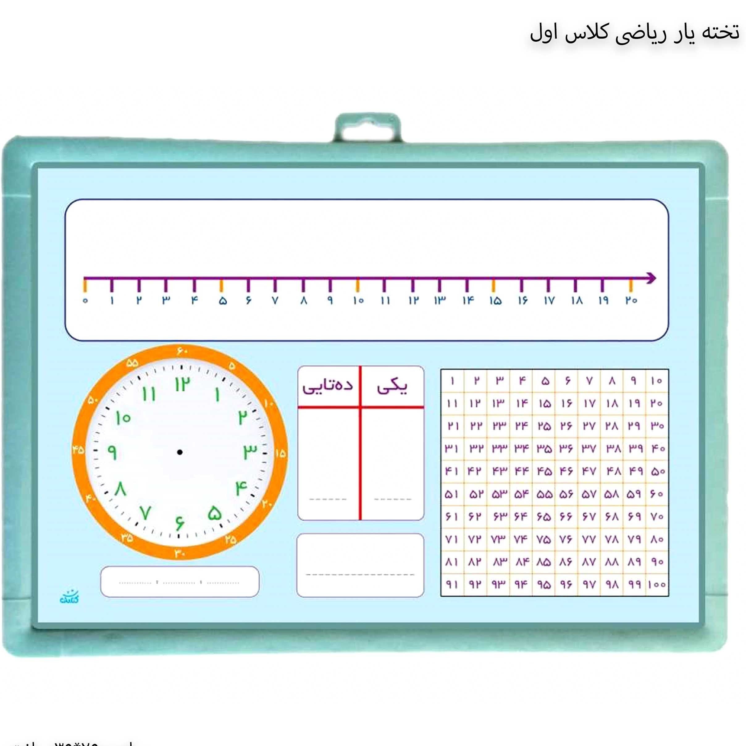 تخته ریاضی کلاس اول 